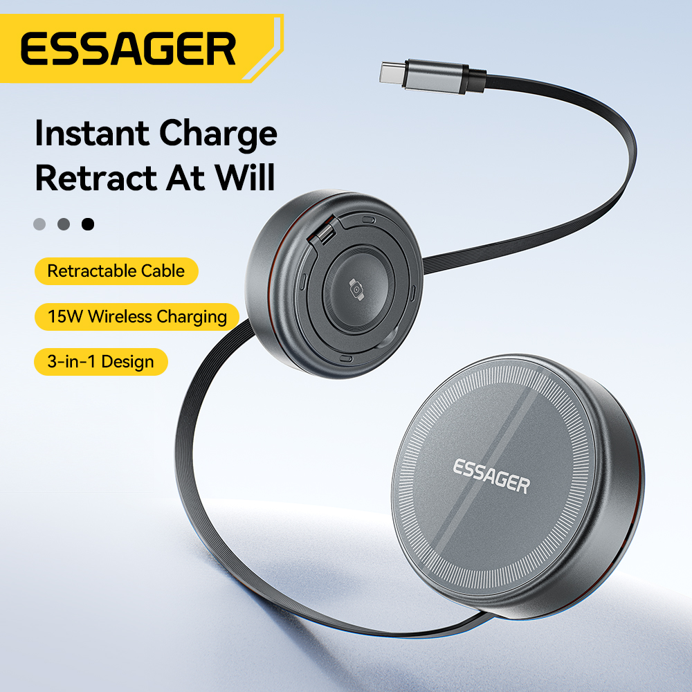 Essager 15W 3 in 1 Magnetic Wi - Smartwatch Ac incelemesi ve fiyatı
