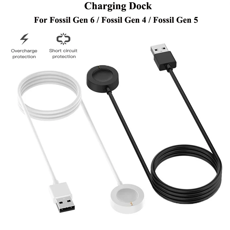 1M USB Magnetic Fast Charger D - Fossil Smartwatch Accessories incelemesi ve fiyatı