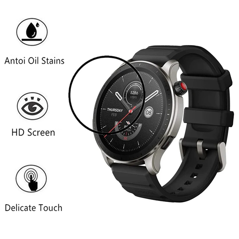 For Amazfit GTR 4 Screen Prote - Garmin Smartwatch Accessories incelemesi ve fiyatı