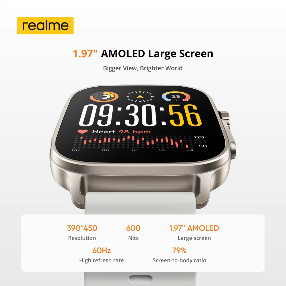 Global Version realme watch 5  - Smartwatch X12 incelemesi ve fiyatı