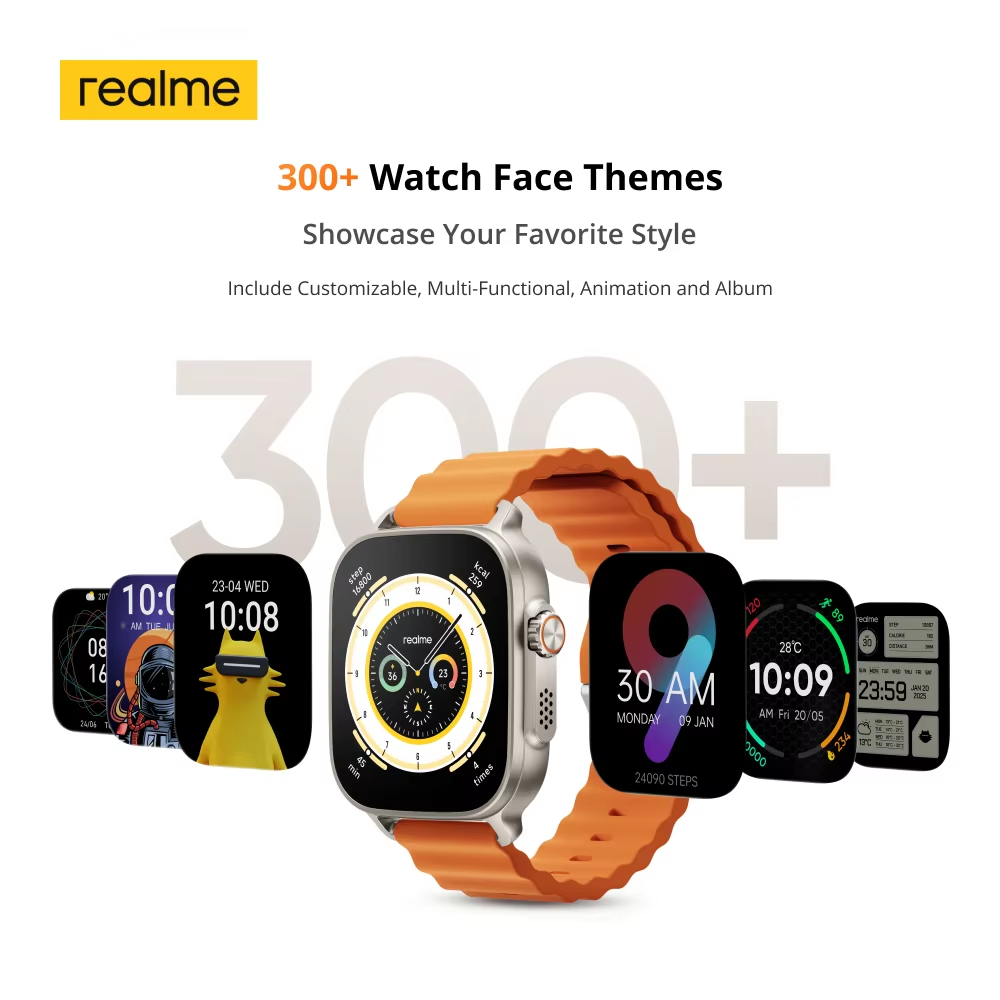 Global Version realme watch 5  - Smartwatch X12 incelemesi ve fiyatı