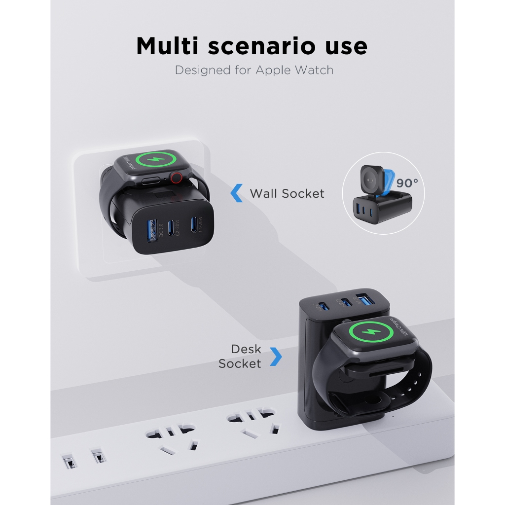 Oatsbasf 4 In 1 QC3.0 Fast Mag - Smartwatch Ac incelemesi ve fiyatı