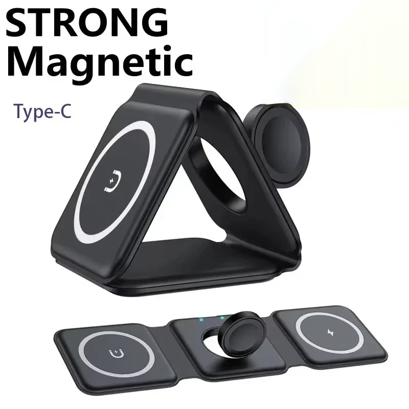 3 in 1 Magnetic Portable Wirel - Wireless Charger Watch incelemesi ve fiyatı