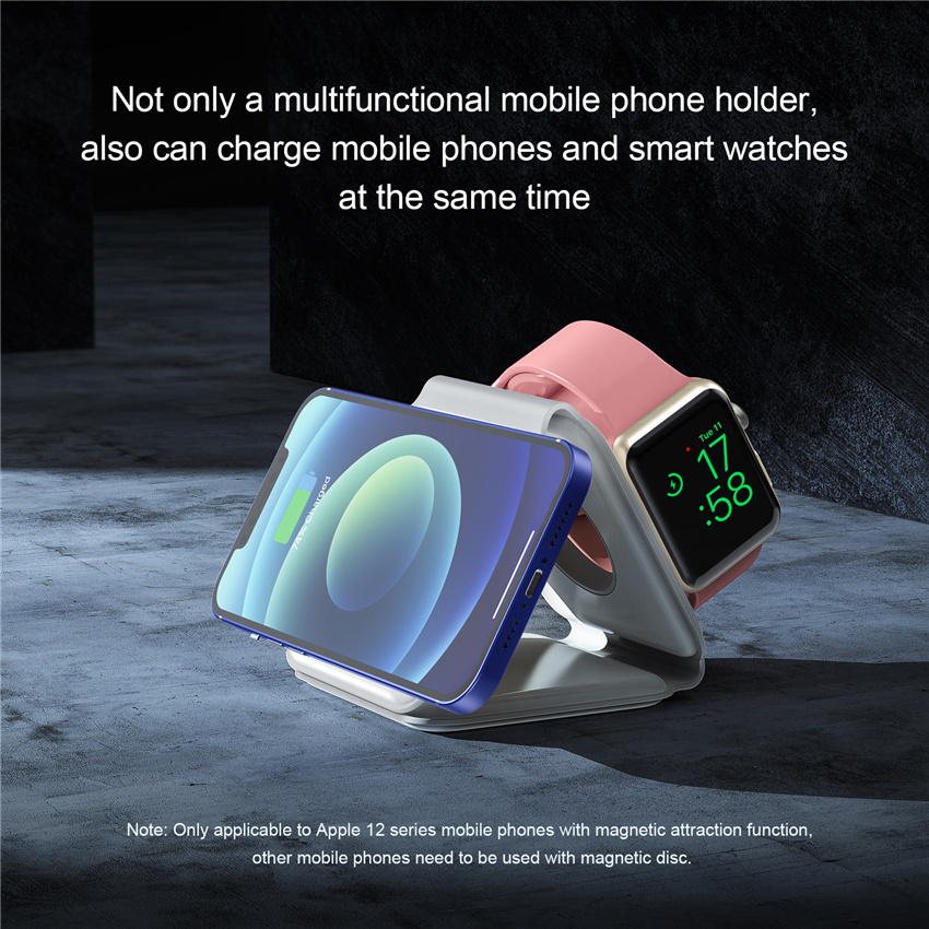 3 in 1 Magnetic Portable Wirel - Wireless Charger Watch incelemesi ve fiyatı