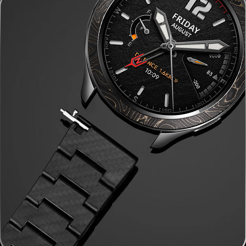 Carbon Fiber Strap For Xiaomi  - Xiaomi Smartwatch S4 Accessories incelemesi ve fiyatı