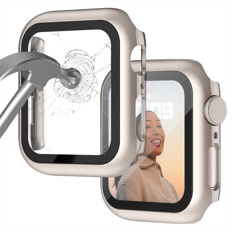 Tempered Glass+ cover For Appl - Garmin Smartwatch Accessories incelemesi ve fiyatı