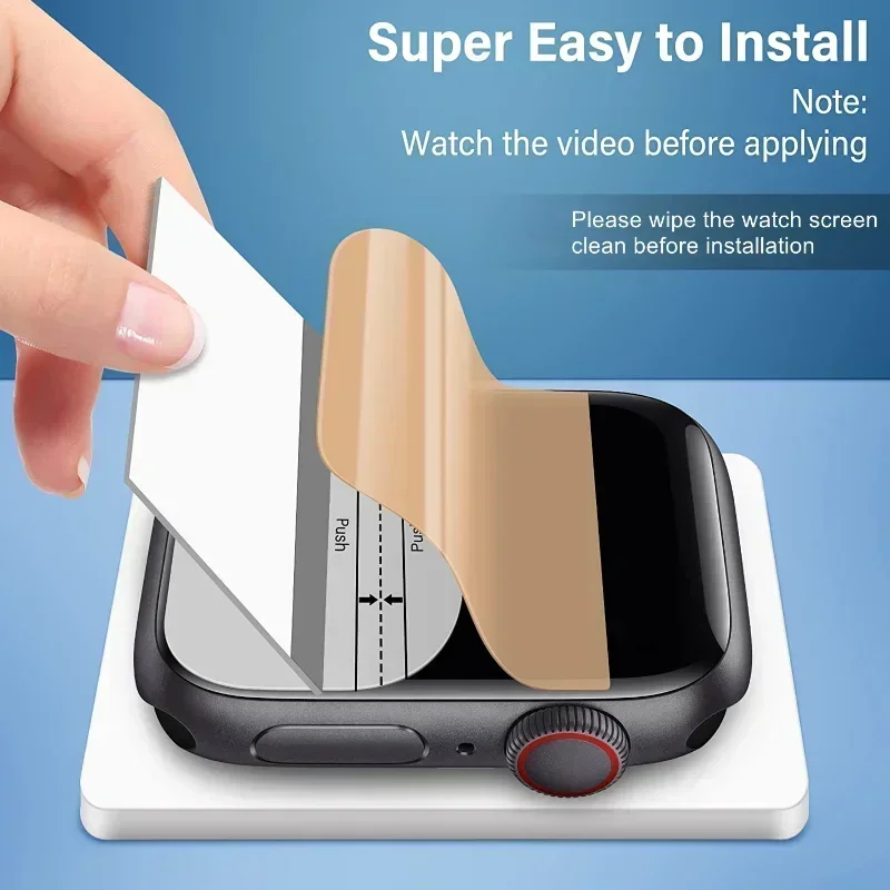 Hydrogel Screen Protector Film - Watch Case Bumper incelemesi ve fiyatı