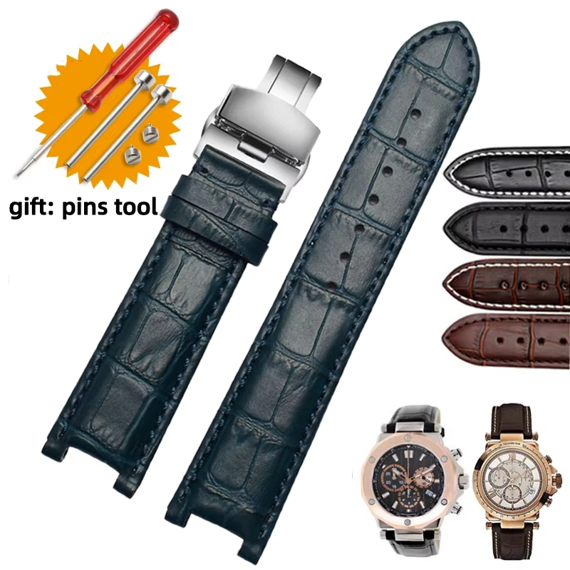 Notched Genuine Leather Watch  - Smartwatch Guess incelemesi ve fiyatı