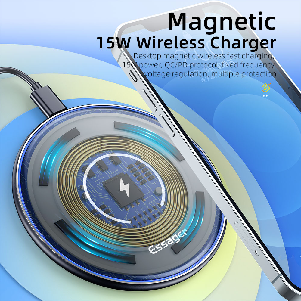 Essager 15W Fast Wireless Char - Wireless Charger Watch incelemesi ve fiyatı