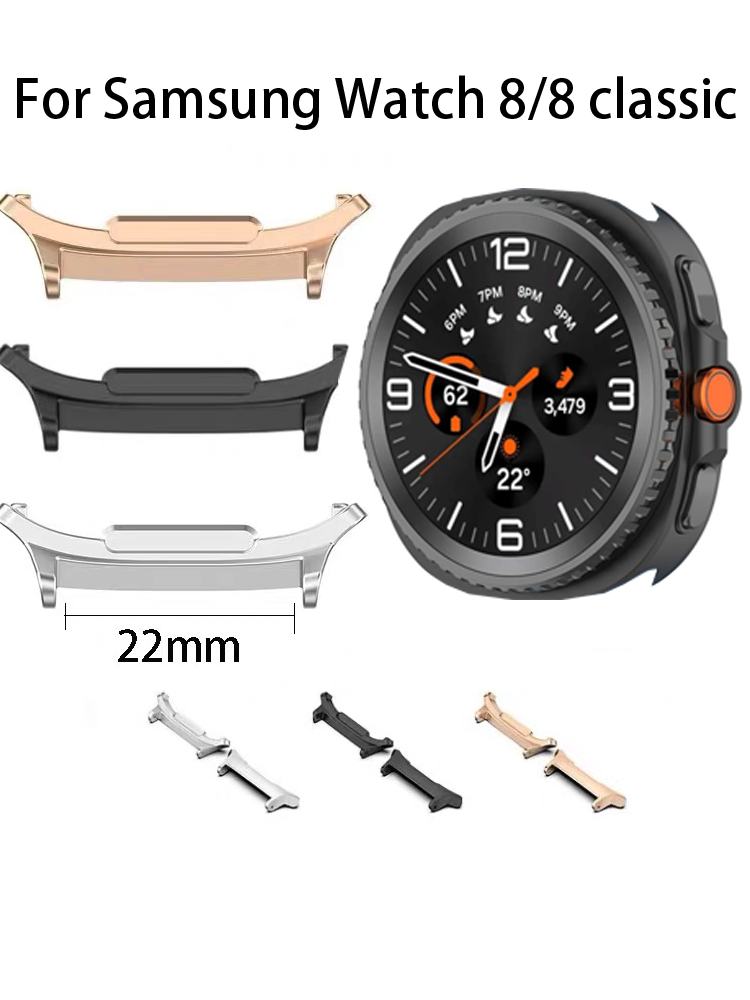 22mm WatchBand Connector for s - Smartwatch Watch Accessories incelemesi ve fiyatı