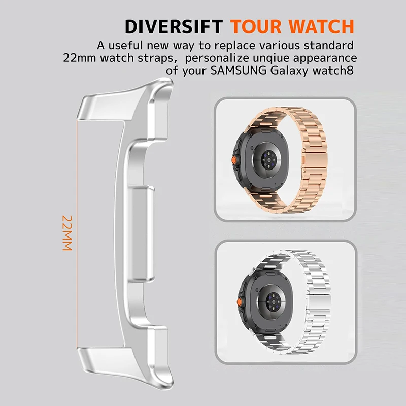 22mm WatchBand Connector for s - Smartwatch Watch Accessories incelemesi ve fiyatı