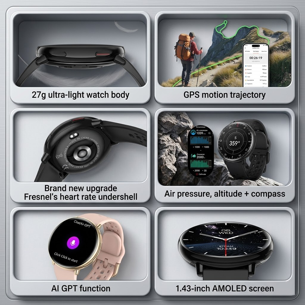 HD21 Smart Watch 1.43 Inch AMO - Smartwatch Nexus incelemesi ve fiyatı