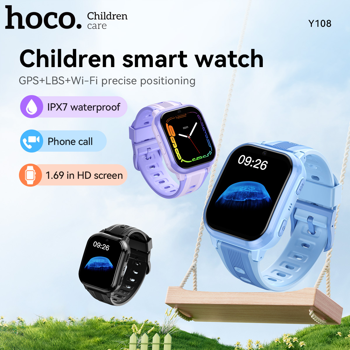 HOCO Y108 1.69inch HD LCD Curv - Smartwatch Id incelemesi ve fiyatı