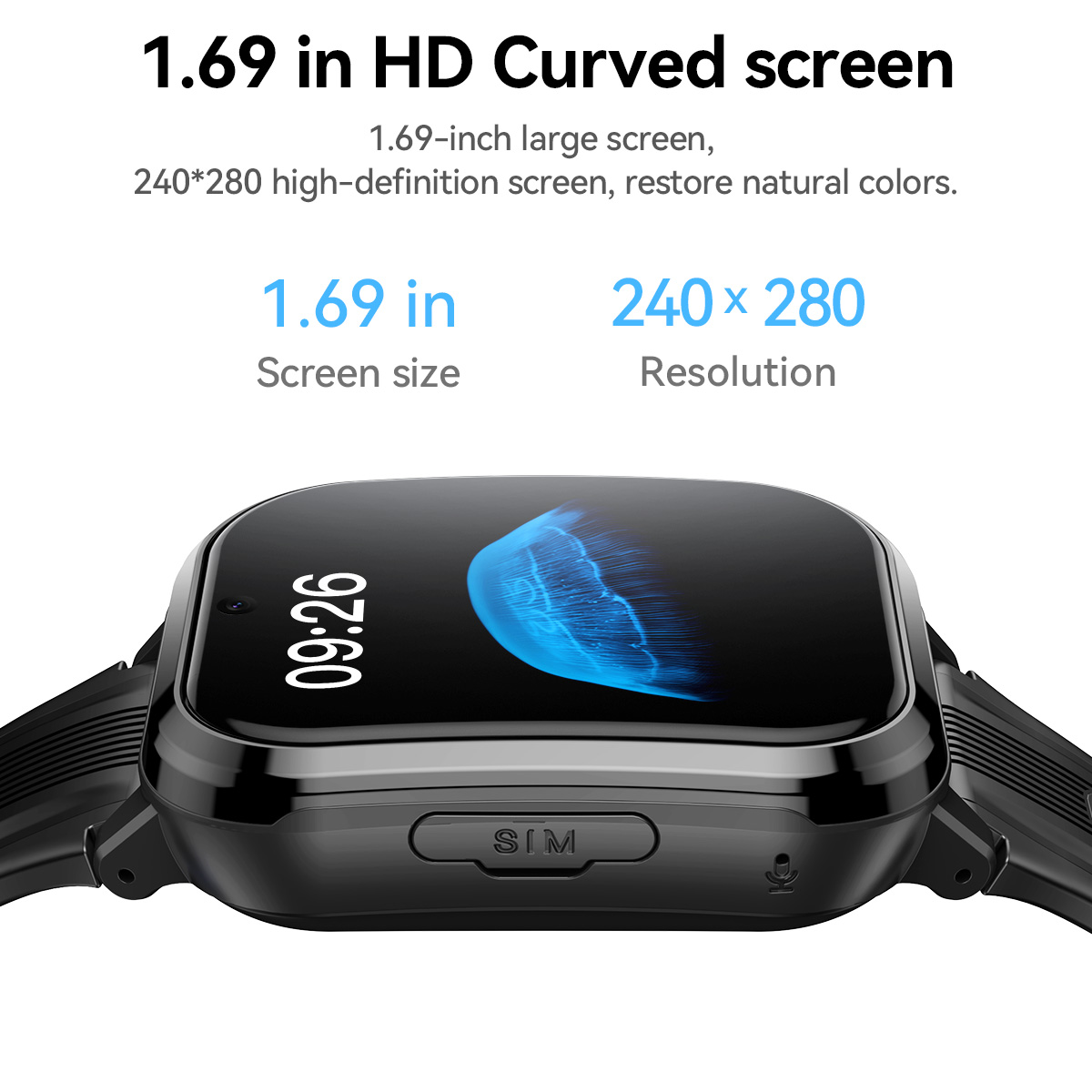 HOCO Y108 1.69inch HD LCD Curv - Smartwatch Id incelemesi ve fiyatı