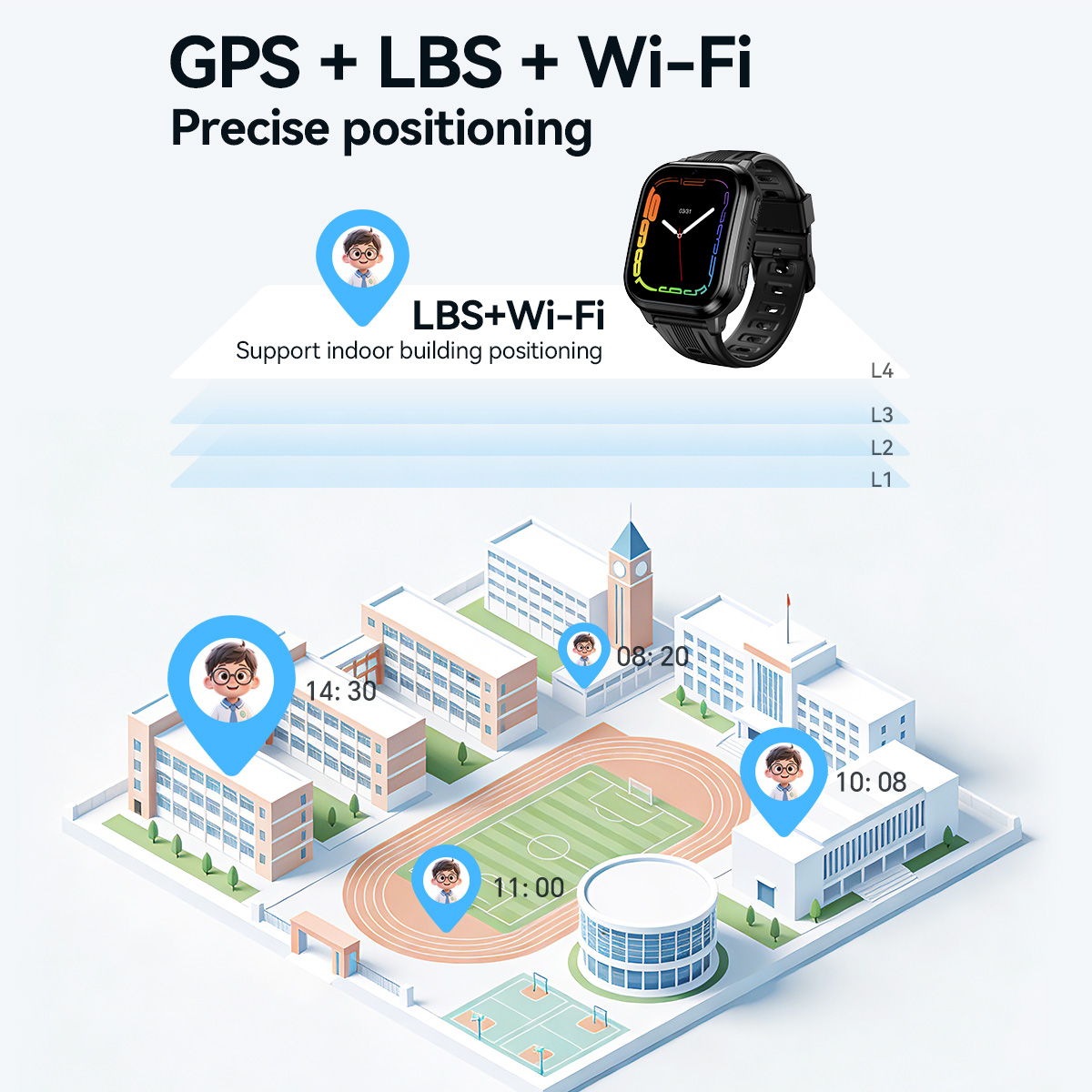 HOCO Y108 1.69inch HD LCD Curv - Smartwatch Id incelemesi ve fiyatı