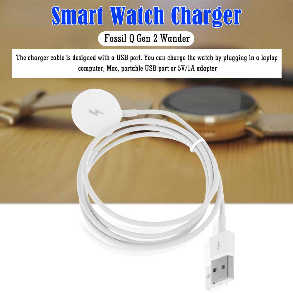 Watch Charger Cable USB Chargi - Fossil Smartwatch Accessories incelemesi ve fiyatı