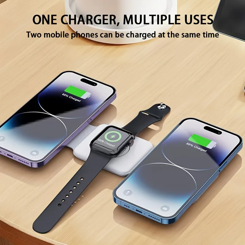 3 in 1 Portable Magnetic Wirel - Smartwatch Ac incelemesi ve fiyatı