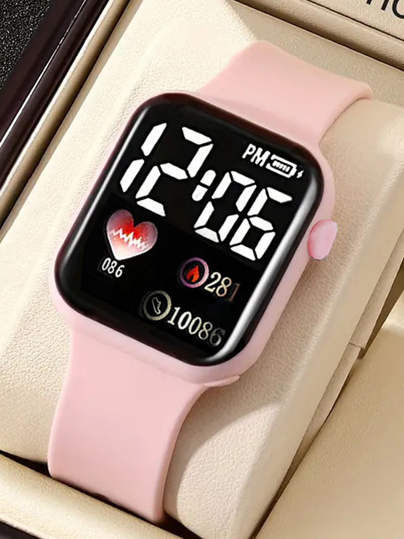 Love Pattern Electronic Watch  - Smartwatch X12 incelemesi ve fiyatı
