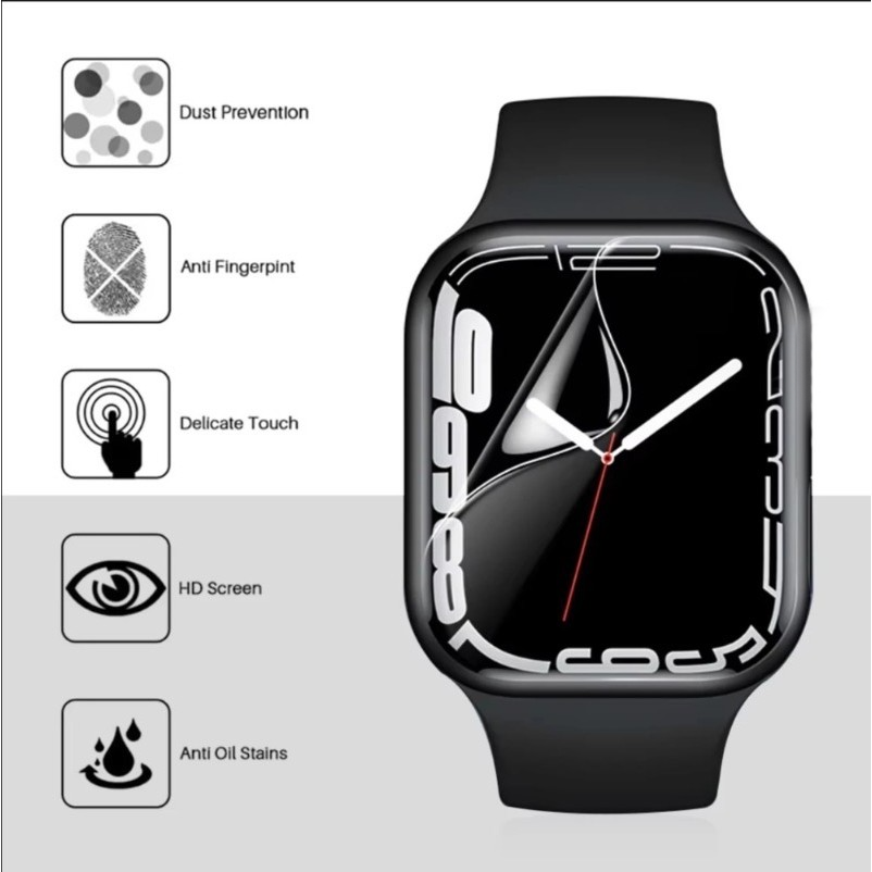 6pcs Screen Protector Film for - Watch Case Bumper incelemesi ve fiyatı