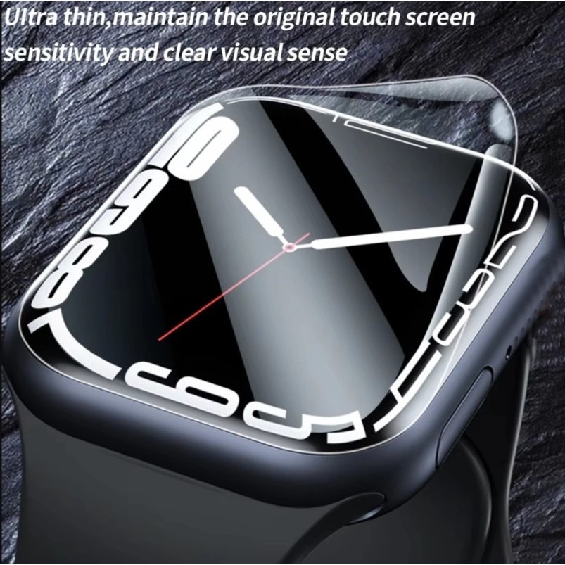 6pcs Screen Protector Film for - Watch Case Bumper incelemesi ve fiyatı