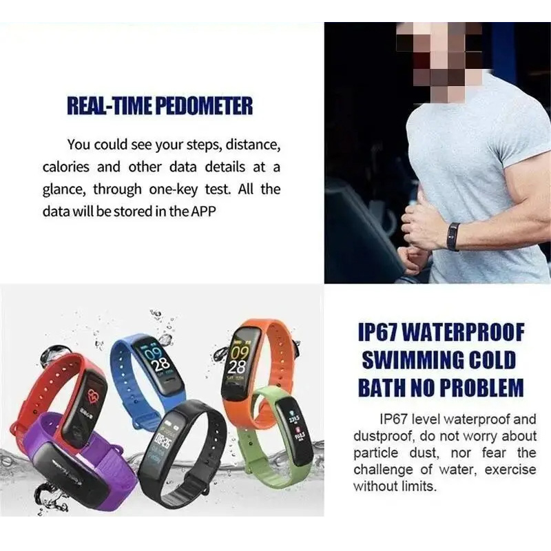Lenovo Smart Watch C1 Plus Blu - Android Smartwatch Accessories incelemesi ve fiyatı
